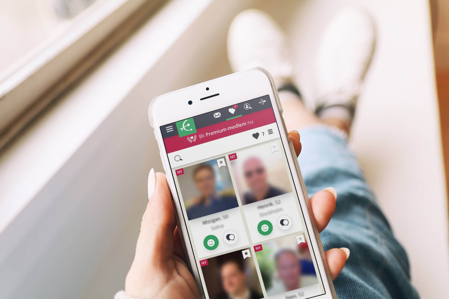chatta och dejta webbplatser är Bumble dating app på Android